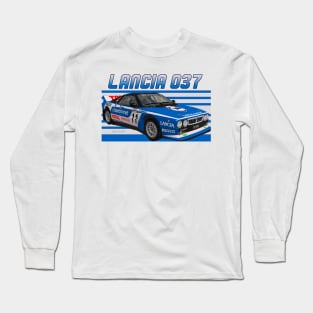 Lancia 037 Group B Total Long Sleeve T-Shirt